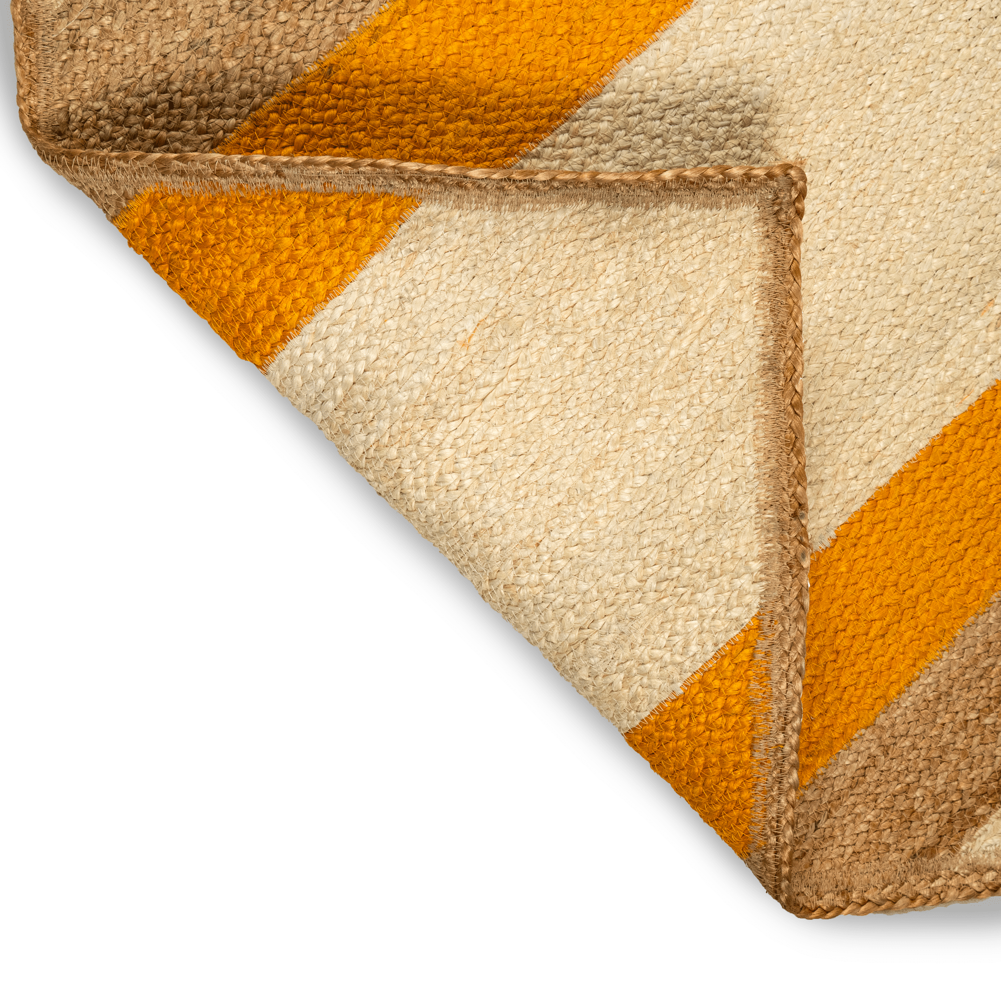 Rectangular Handwoven Multi-Tone Jute Carpet (ICJMR2) (3)