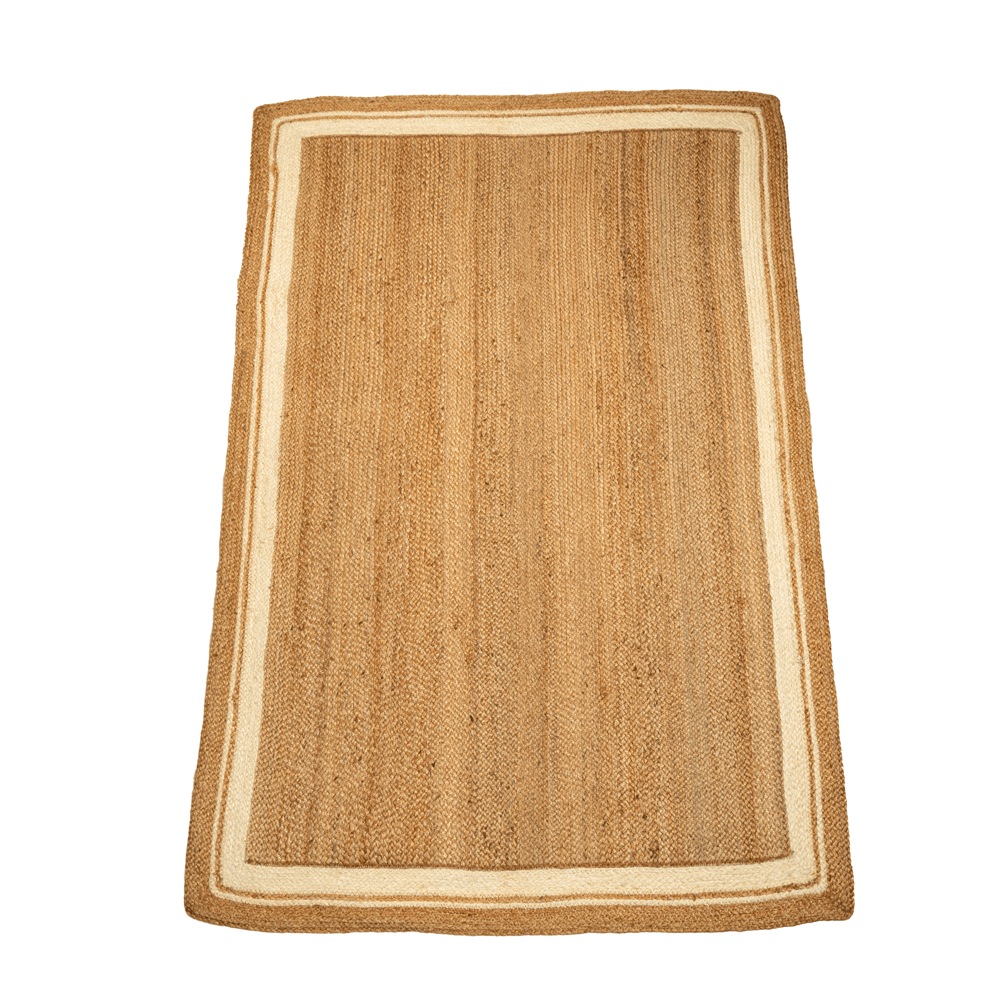 Plain Hand-Woven Reversible Braided Jute Rug (ICJMR12 ) (2)