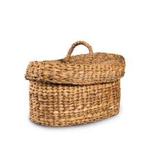 Seagrass Tiffin Picnic Basket with Lid - ICSGHFB5 (1)