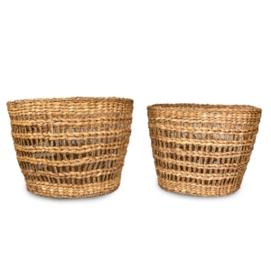 Multipurpose Seagrass High Round Basket- ICSGHLB3 (3)