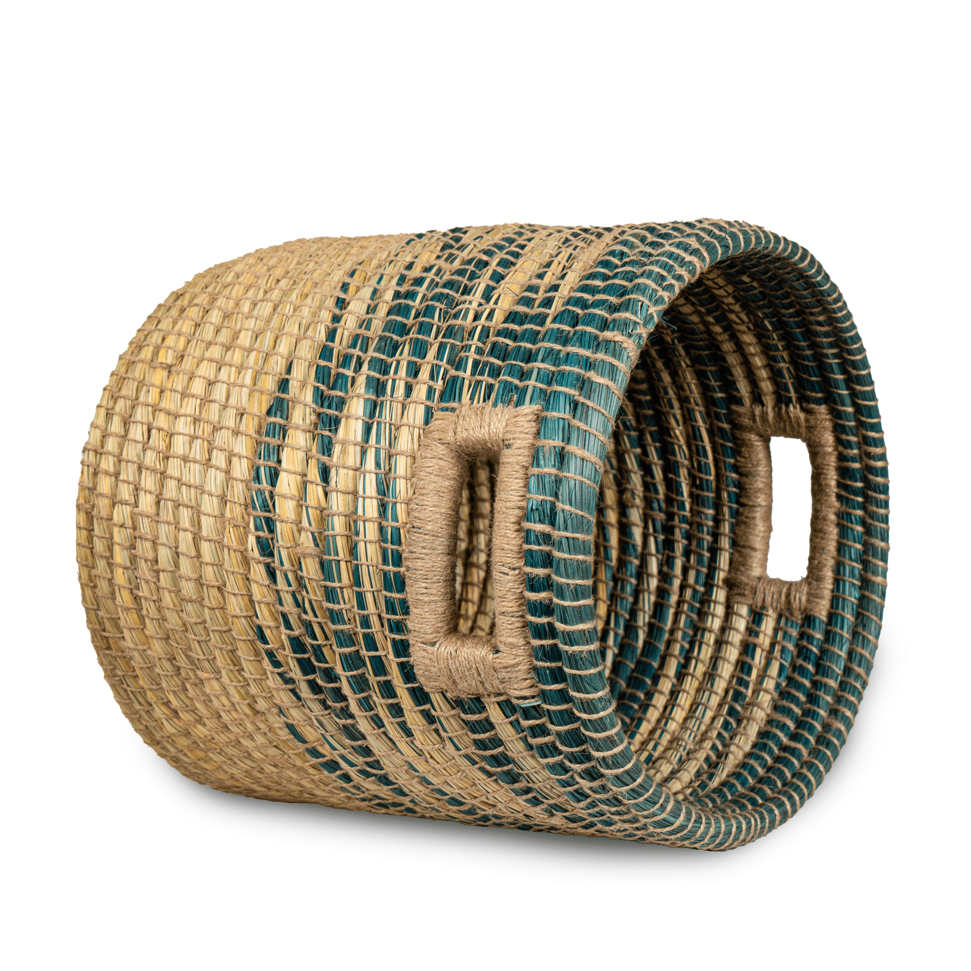 Multipurpose Kans Grass Circular Storage Basket - ICKGHB9 (3)