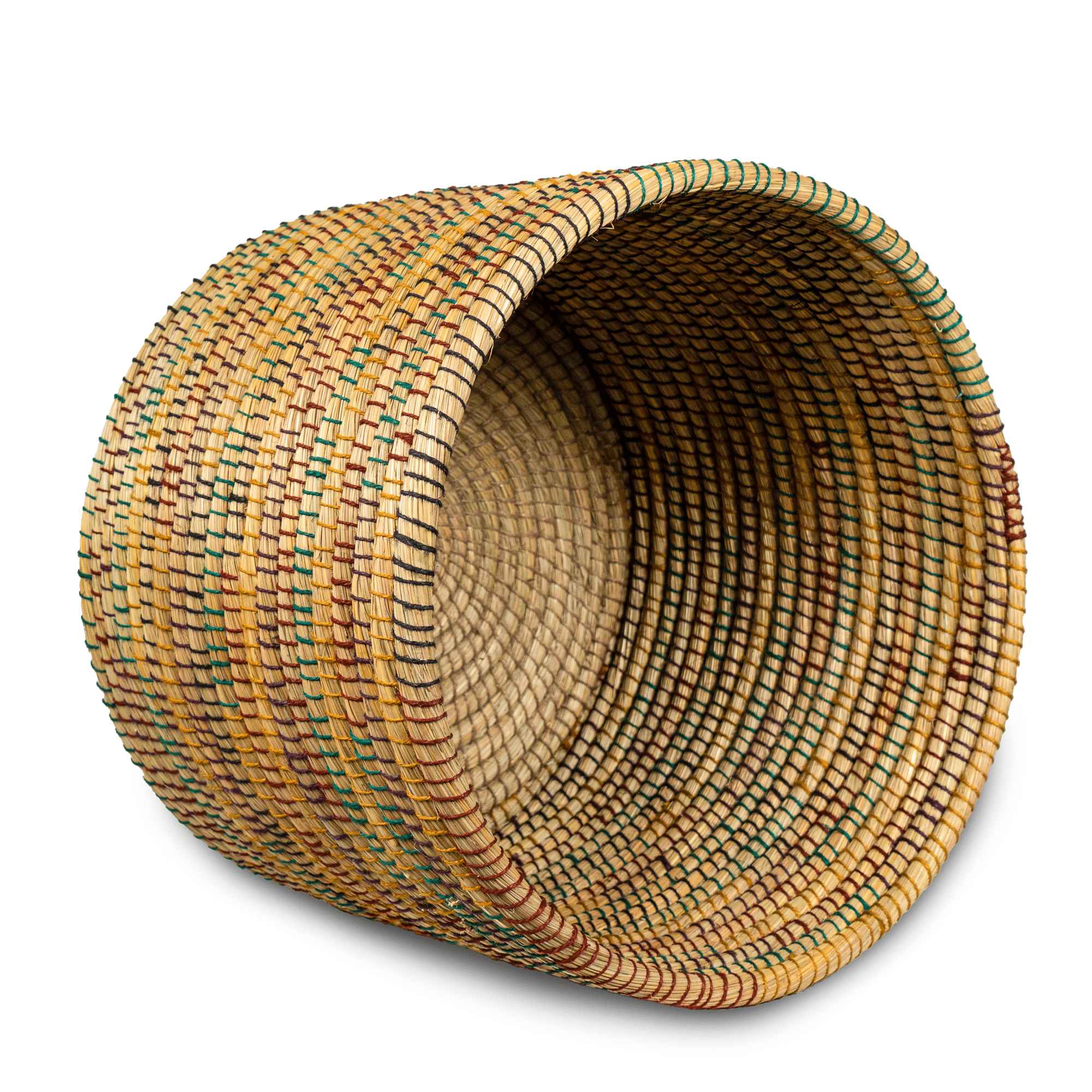 Kans Grass Multicolor Jumbo Storage Basket - ICKGHB7 (2)