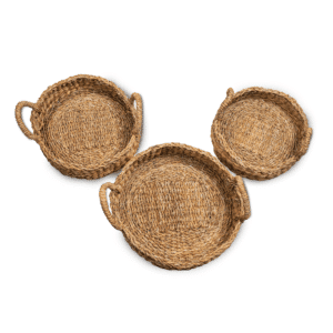 Round Seagrass Harvest Basket (3)