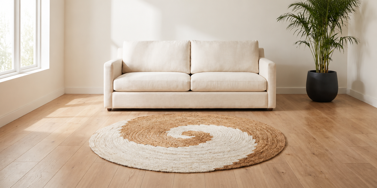 8 Boho Living Room Ideas with Jute Rugs for a Warm, Natural Home
