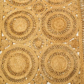 natural jute rug rectangular shape