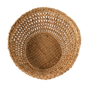 Multipurpose Seagrass High Round Basket- ICSGHLB3 (2)