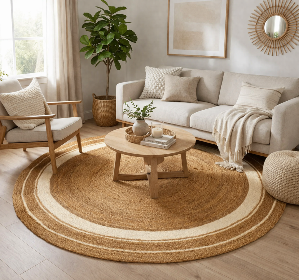 jute doormat  living room